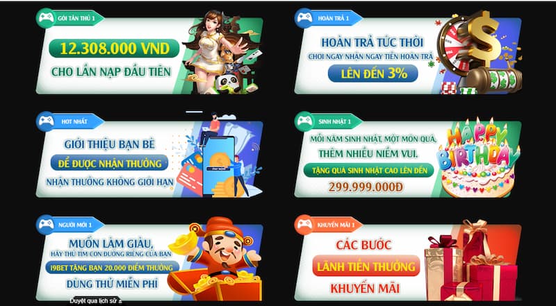 i9bet - Nhà cái cá cược tỷ lệ thắng thưởng cao nhất châu Á 2 Khuyến Mãi Ngập Tràn