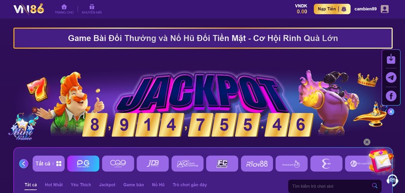 VN86 - Thiên Đường Giải Trí Trực Tuyến Hàng Đầu Châu Á 5 Các Tựa Game Nổ Hũ Hấp Dẫn