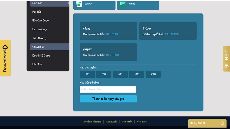 Nạp tiền Kimsa - Hướng dẫn cách thực hiện cho người mới 2 Nạp Tiền Kimsa Thông Qua Hình Thức Ví Điện Tử Siêu Tốc